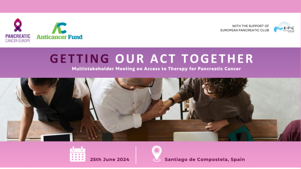 Pancreatic cancer - joint event Anticancer Fund and Pancreatic Cancer Europe